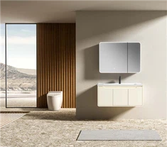 Scáthán seomra folctha le comh -aireacht stórála