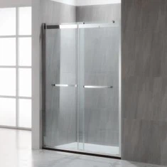 Doirse cithfholcadh dúbailte sleamhnáin sheachbhóthar gan fráma